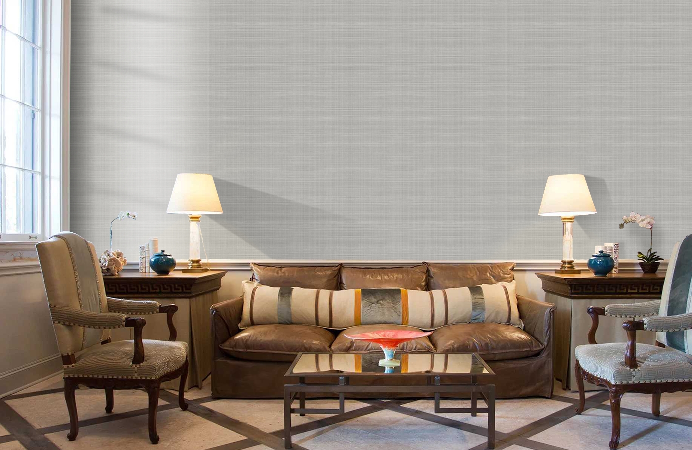 Обои 33511 фото в интерьере кабинета