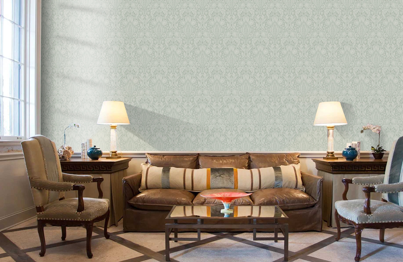 Обои 38604 фото в интерьере кабинета