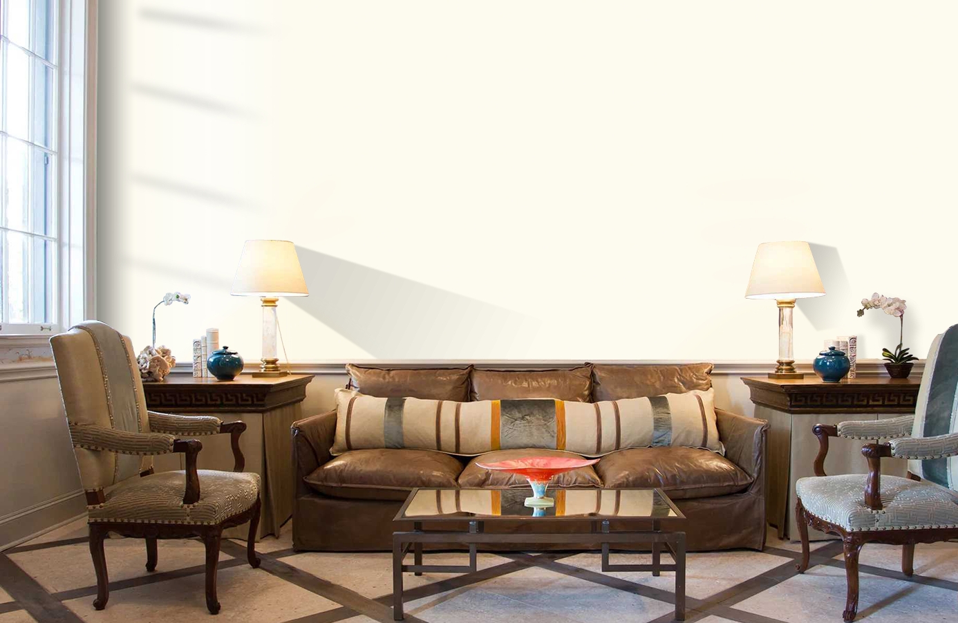 Обои 38646 фото в интерьере кабинета