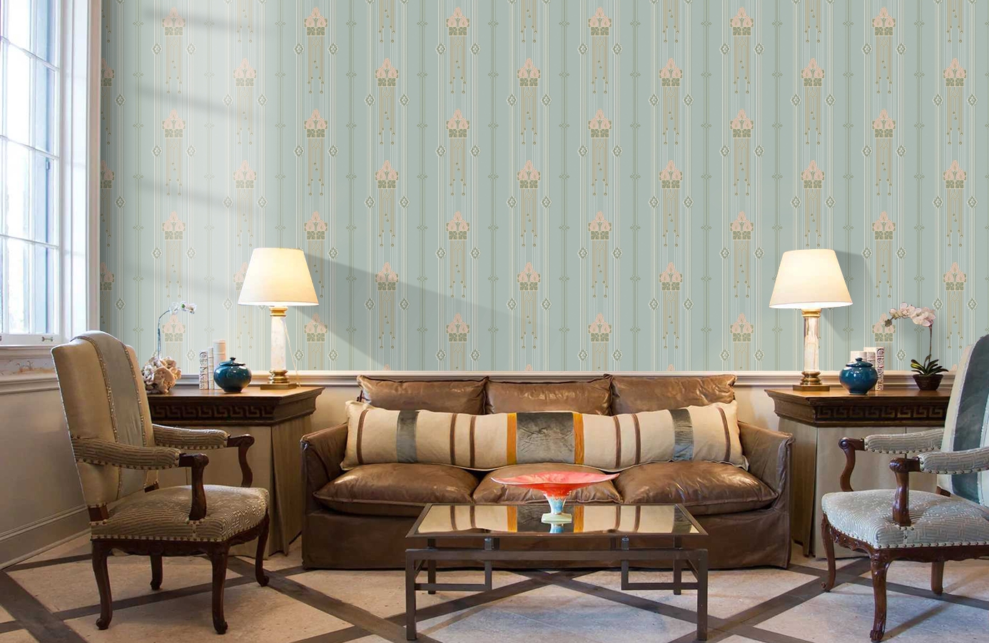 Обои 4170 фото в интерьере кабинета