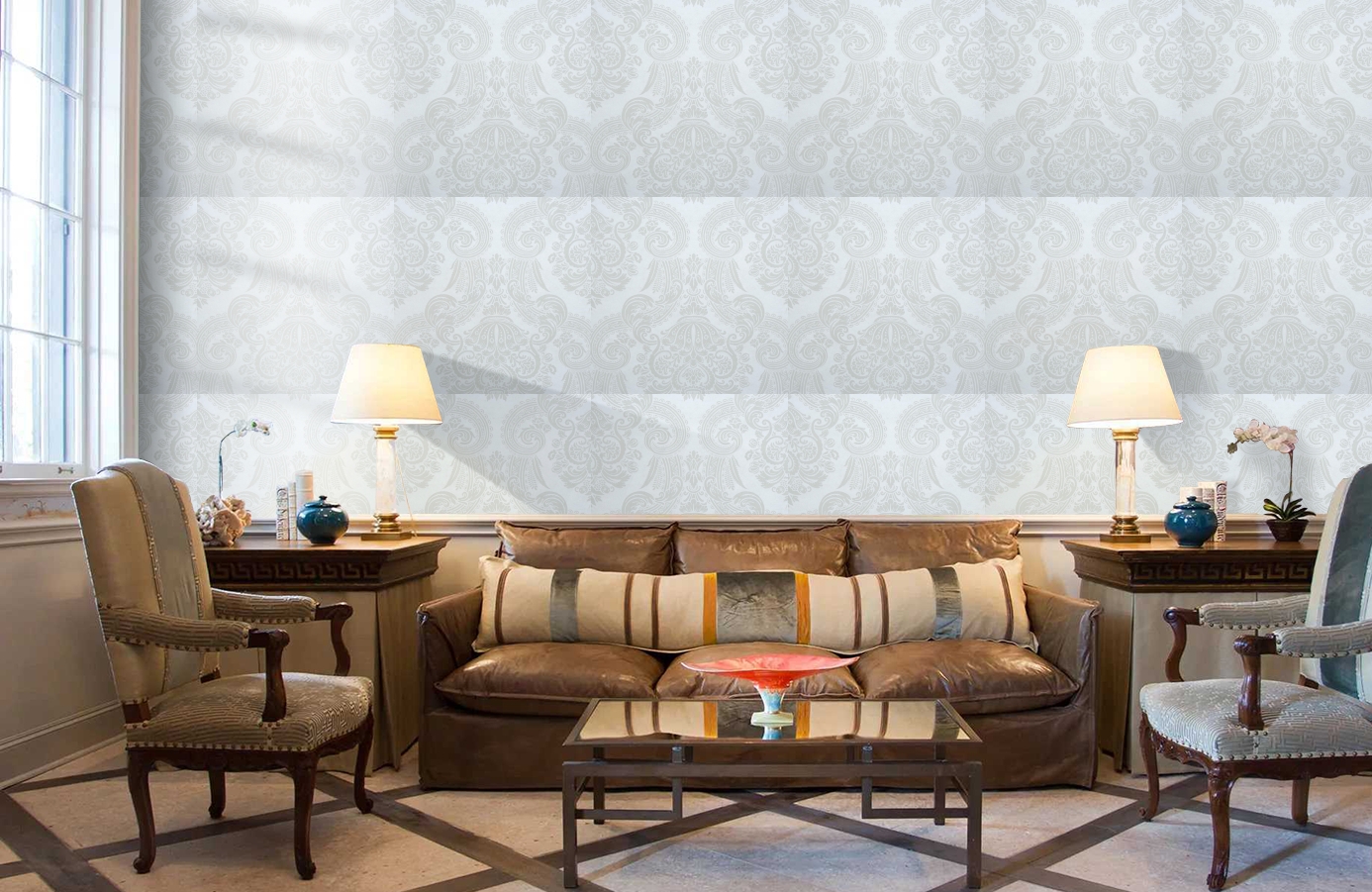 Обои 48824 фото в интерьере кабинета