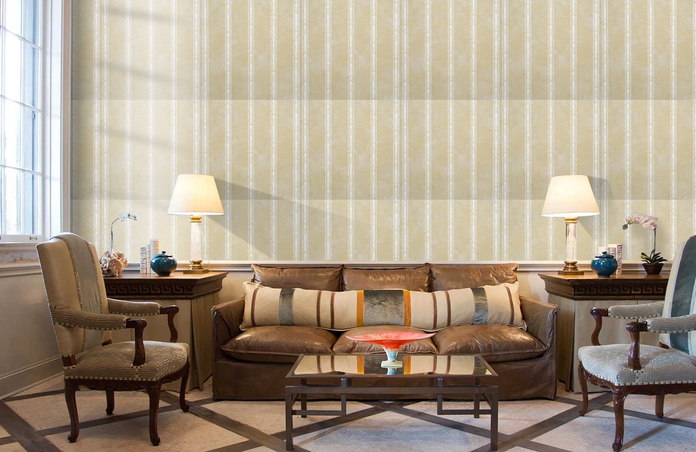 Обои 48833 фото в интерьере кабинета