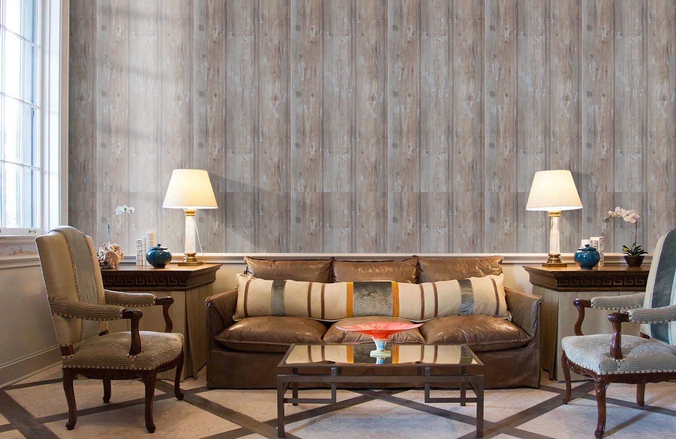 Обои 49740 фото в интерьере кабинета