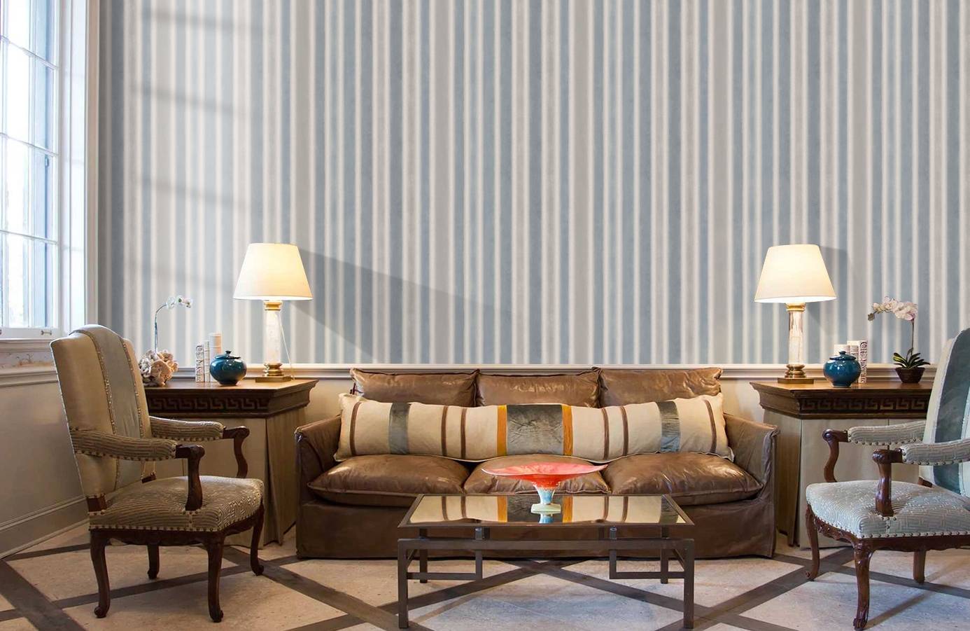 Обои 6868 фото в интерьере кабинета