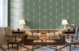 Обои 87245 фото в интерьере кабинета превью