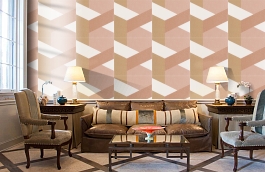 Обои 101352118 фото в интерьере кабинета превью