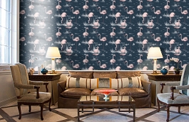 Обои 112/11041 фото в интерьере кабинета превью