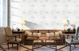 Обои 1234040 фото в интерьере кабинета превью