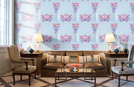 Обои 1280070 фото в интерьере кабинета превью