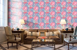 Обои 69394160 фото в интерьере кабинета превью