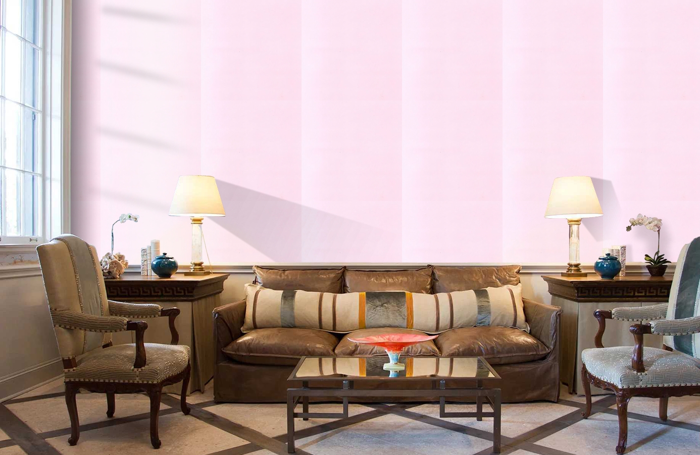 Обои MLW29694204 фото в интерьере кабинета