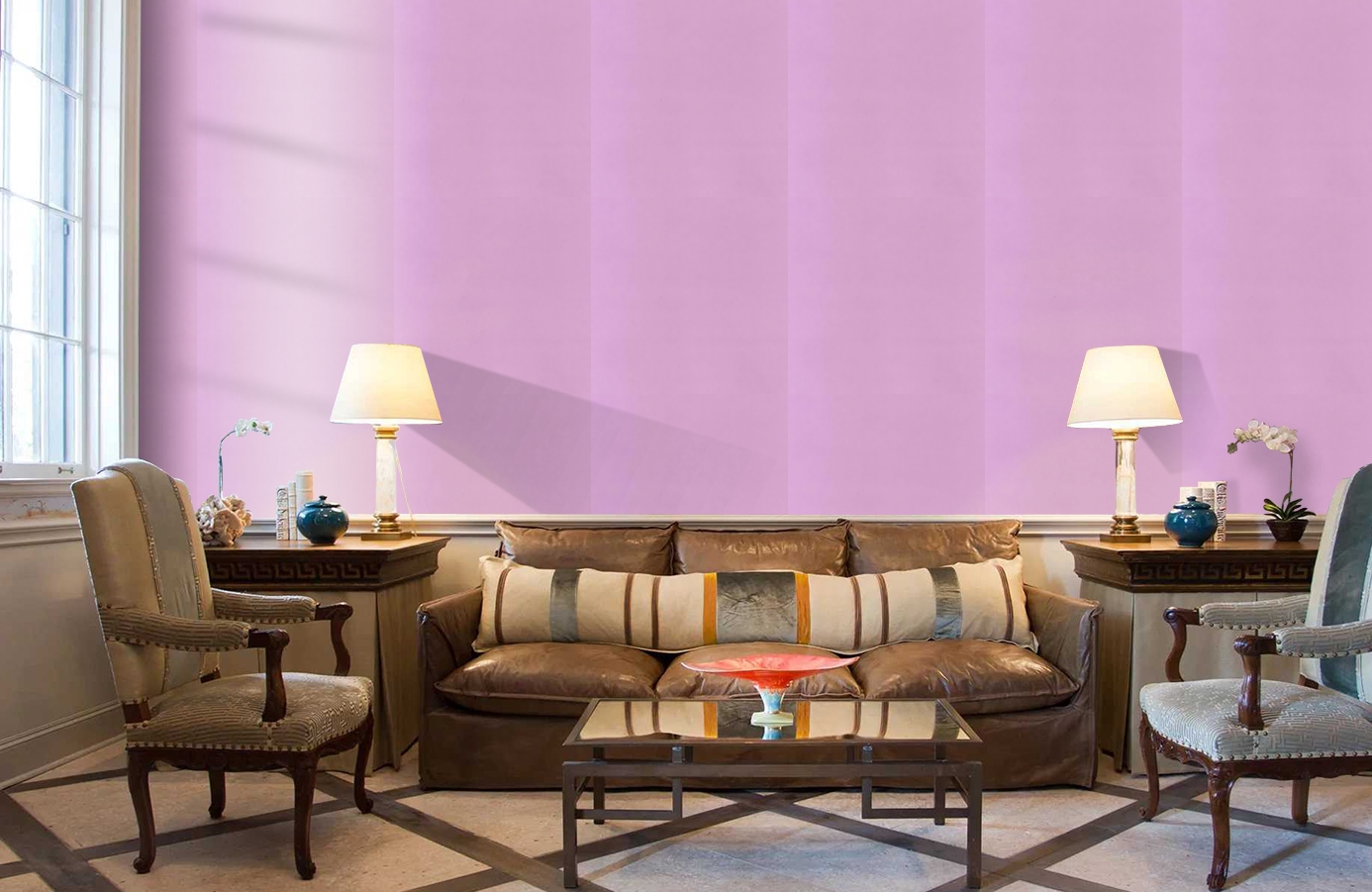 Обои MLW29695217 фото в интерьере кабинета