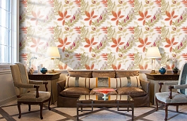 Обои W0047-06 фото в интерьере кабинета превью