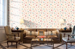 Обои 563-3 фото в интерьере кабинета превью