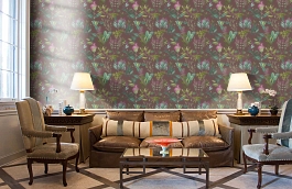 Обои BL22742 фото в интерьере кабинета превью