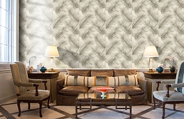 Обои NU-19140 фото в интерьере кабинета превью