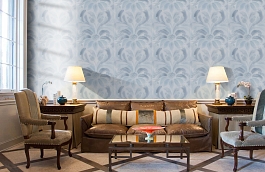 Обои PDG1036-05 фото в интерьере кабинета превью