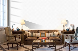 Обои WU20610 фото в интерьере кабинета превью