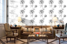 Обои 127609 фото в интерьере кабинета превью