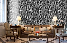 Обои 136807 фото в интерьере кабинета превью