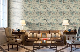 Обои 326122 фото в интерьере кабинета превью