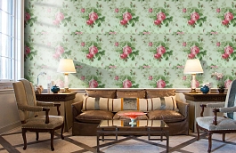 Обои 326139 фото в интерьере кабинета превью