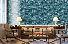 Обои 5372 фото в интерьере кабинета превью