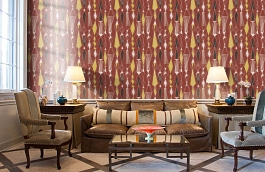 Обои 5682 фото в интерьере кабинета превью