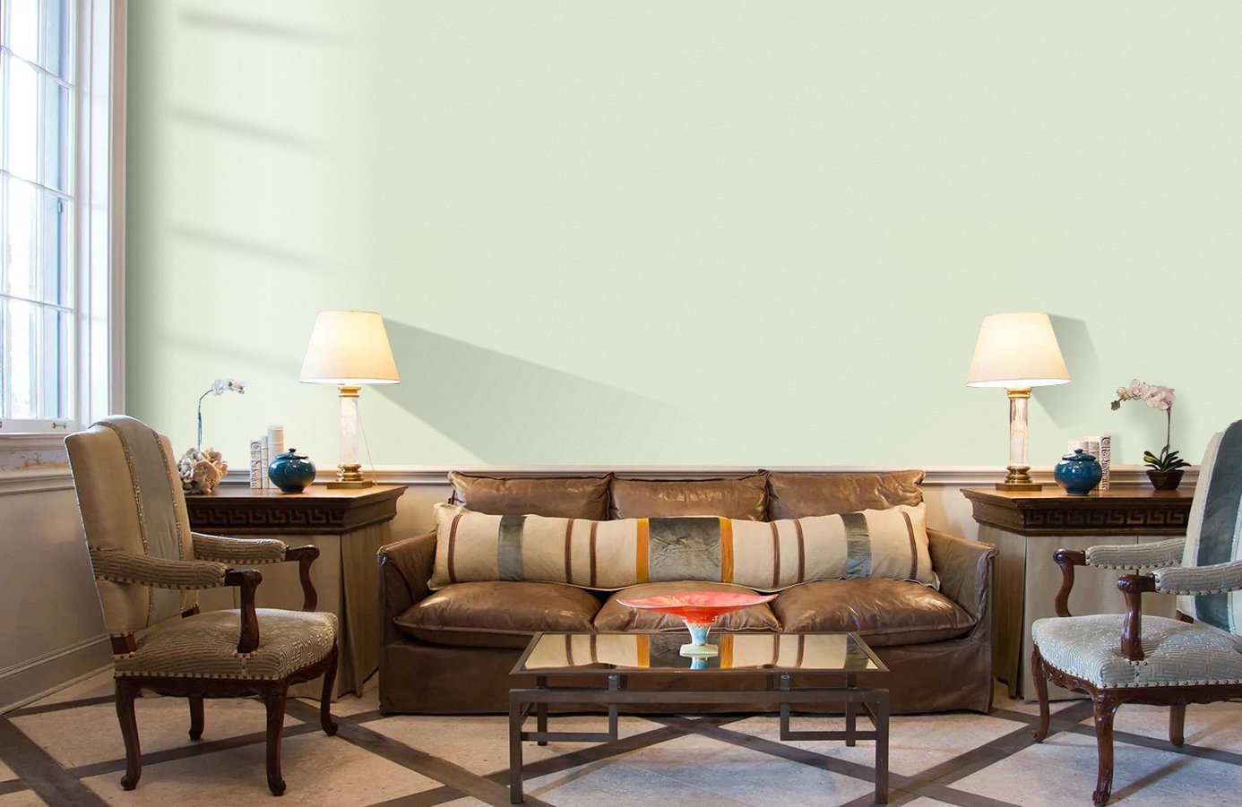 Обои 7059 фото в интерьере кабинета