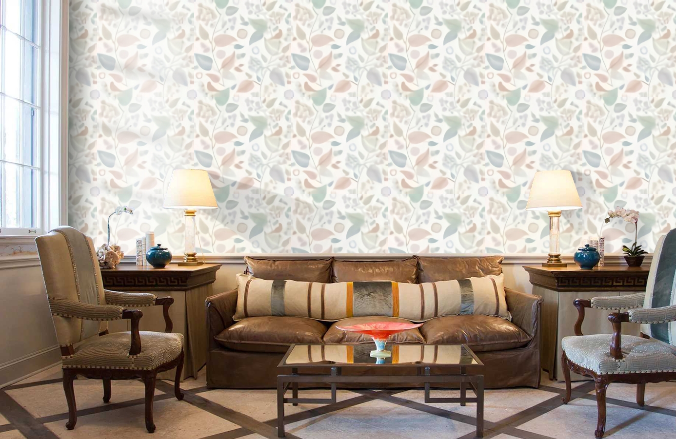 Обои 9330 фото в интерьере кабинета