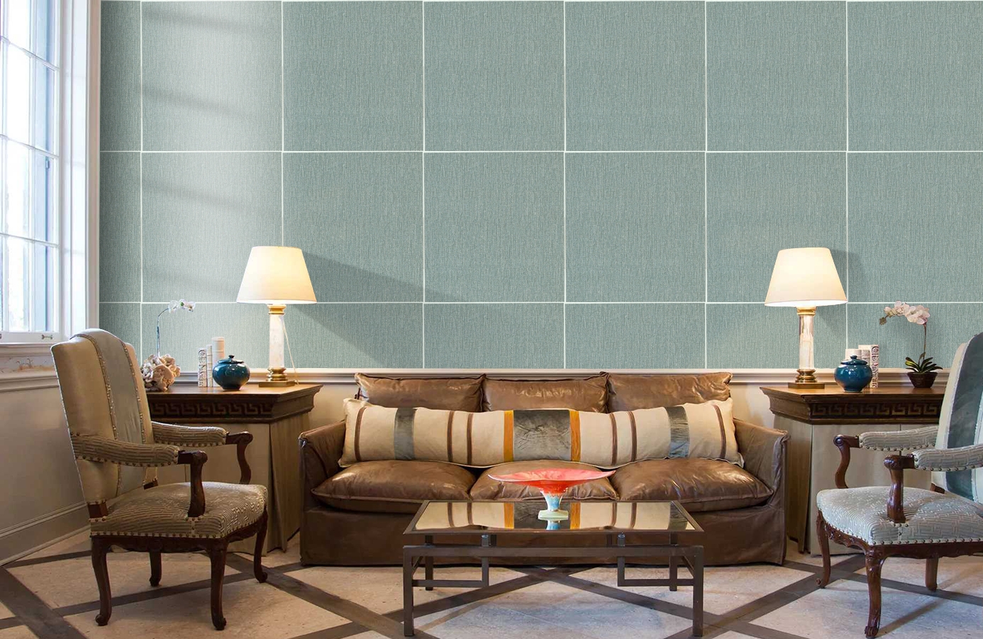 Обои FD812914 фото в интерьере кабинета