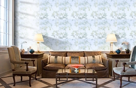 Обои 4808-39 фото в интерьере кабинета превью