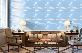 Обои DL21136 фото в интерьере кабинета превью