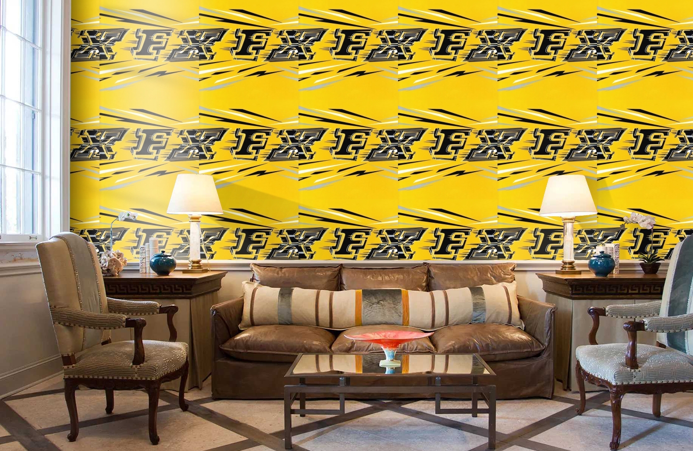 Обои 510-2 фото в интерьере кабинета Обои 510-2 фото в интерьере кабинета