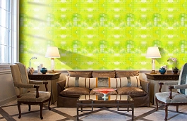 Обои 511-1 фото в интерьере кабинета превью