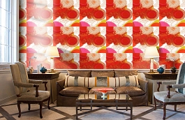 Обои 512-3 фото в интерьере кабинета превью