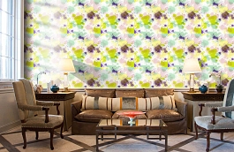 Обои 513-4 фото в интерьере кабинета превью