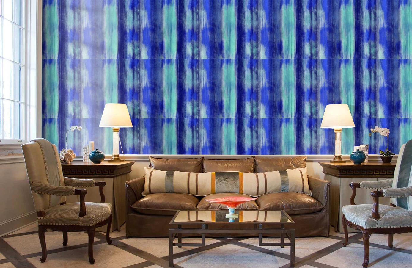 Обои 518-4 фото в интерьере кабинета Обои 518-4 фото в интерьере кабинета