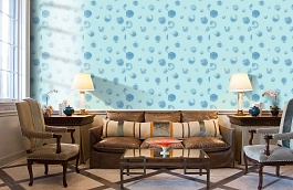 Обои 6100022 фото в интерьере кабинета превью