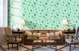 Обои 6100023 фото в интерьере кабинета превью