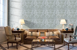 Обои 80605 фото в интерьере кабинета превью