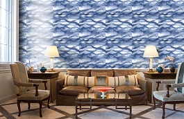 Обои 90422 фото в интерьере кабинета превью