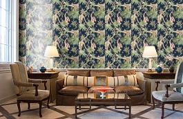 Обои 90560 фото в интерьере кабинета превью