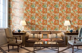 Обои 90564 фото в интерьере кабинета превью