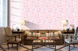 Обои 90961 фото в интерьере кабинета превью