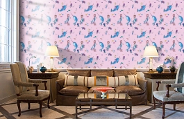 Обои 91010 фото в интерьере кабинета превью