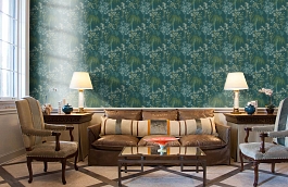 Обои 91131 фото в интерьере кабинета превью