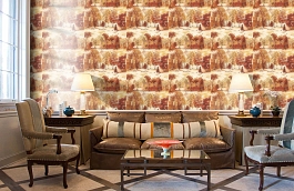 Обои 98560 фото в интерьере кабинета превью