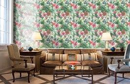 Обои BA2001 фото в интерьере кабинета превью