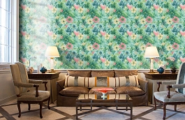 Обои BA2002 фото в интерьере кабинета превью